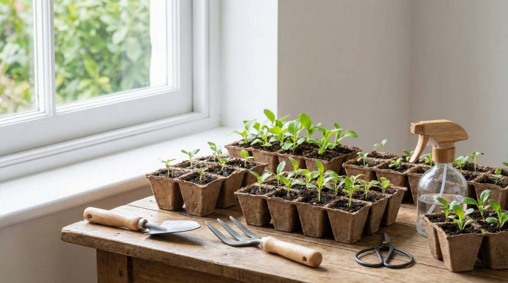 It is time to start some seedlings indoors!